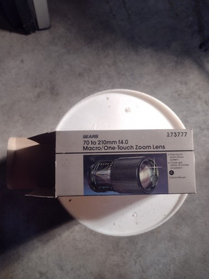 #ad Sears Macro Lens C $50.00