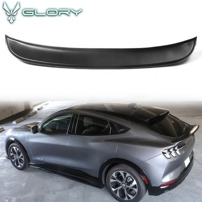 Fits 21-26 Ford Mustang Mach-E Trunk Spoiler Duckbill Rear Wing PP Matte Black