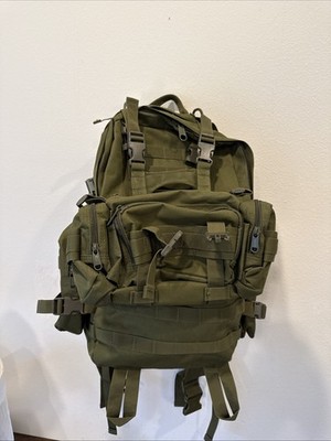 Delta Armory Style Tactical Assault Backpack   50L   Army Green Olive NEW