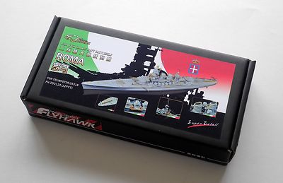 Flyhawk 350121 1/350 Italian Battleship RN Roma for Trumpeter top quality