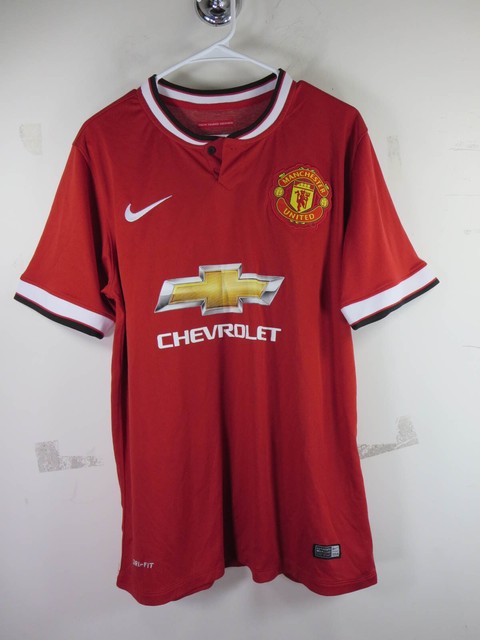 Nike mens Memphis Depay Manchester United drifit authentic soccer