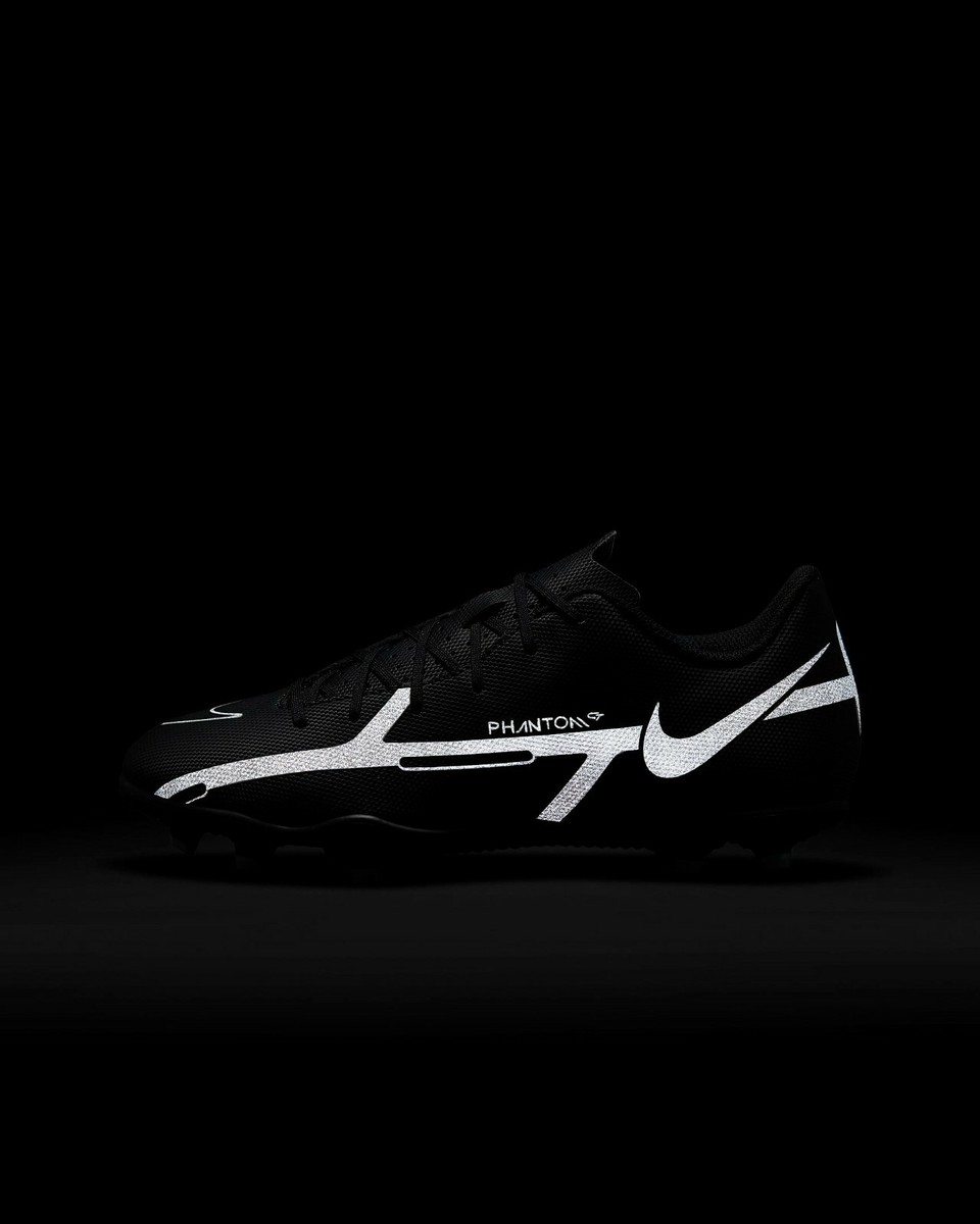 new NIKE PHANTOM Jr GT2 CLUB FG / MG youth sz 5Y Black Boys Soccer