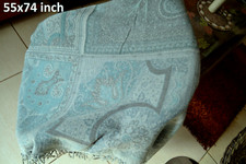 8 PLY DESIGNER WARM Cashmere TRAVEL Blanket Throw JAMAVAR SOFA BEDROOM 17 DESIGN