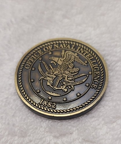 Office of Naval Intell "National Maritime INTEL Center" Challenge Coin RARE!!!! - Picture 4 of 4