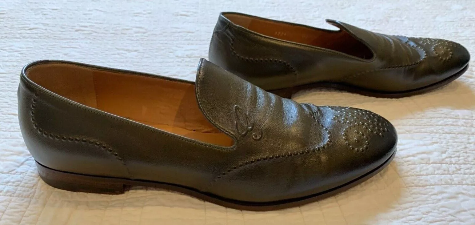 Gucci patterned loafers (EU Size 9.5)