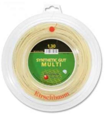 (0,58 /m) Kirschbaum Synthetic Gut Multi 1,30 mm 200 m Tennissaiten