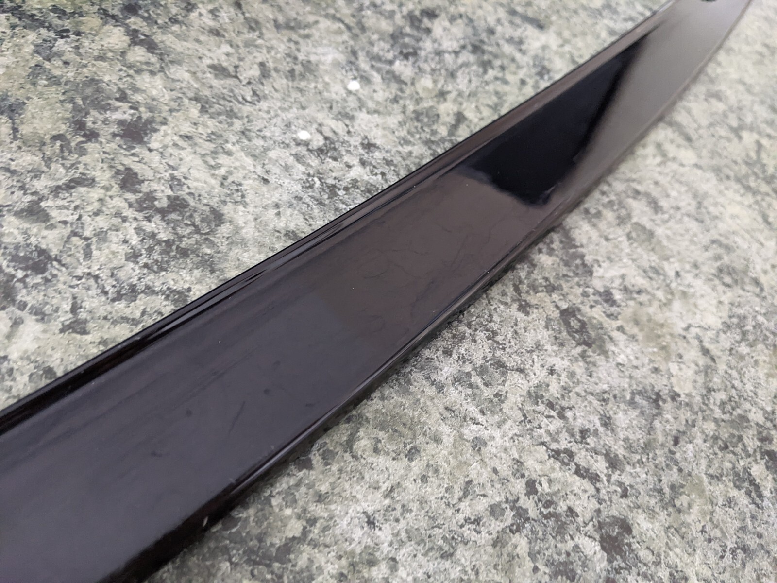 dark blue sapphire Bentley Continental Flying Spur Rear Bumper Cover Finisher