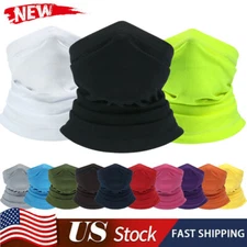 Bandana Face Masks Cover Balaclava Scarf Neck Gaiter Head Band Reusable Washable