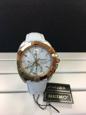 Seiko women’s SNDY66 watch Seiko Ladies Watch SWR066: Light Champagne Dial, Gold Hands  main image 2