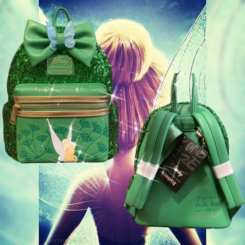 loungefly mini backpack tinkerbell