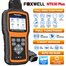 FOXWELL OBDII Scanner Car Diagnostic Scan Tool Bidirectional ABS SRS EPB Oil SAS