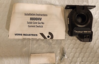 Veris Hawkeye H800HV Go/No Current Switch AC, 0.75 to 200 Amp, .5 Amp output