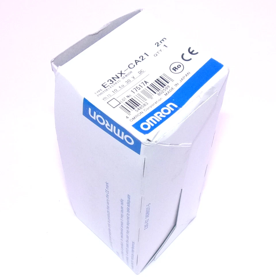 Omron 10-30VDC NPN Output Smart Color Fiber Amplifier Unit E3NX-CA21 - Image 4 of 4