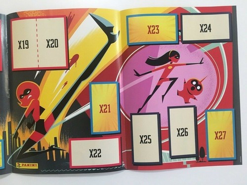 DIE UNGLAUBLICHEN 2 (The Incredibles 2) Movie German Edition Sticker Album Promo - Picture 5 of 9
