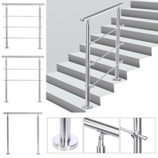Variable Angle Handrail Kit Outdoor Safety Grab Rail Garden Step Stainless Steel