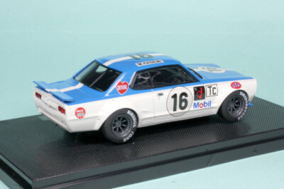 特価 GP factory 1/43 日産 スカイラインGT-R(KPGC10) EBRRO 1/43 Nissan Skyline GT-R KPGC10 Racing # 15 Finished Product