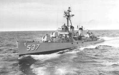 Postcard USS Sullivan DD-537