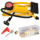 Dunlop Single Barrel Cylinder Air Inflator Foot Pump Car Bicycle Tyre Wheel Bike