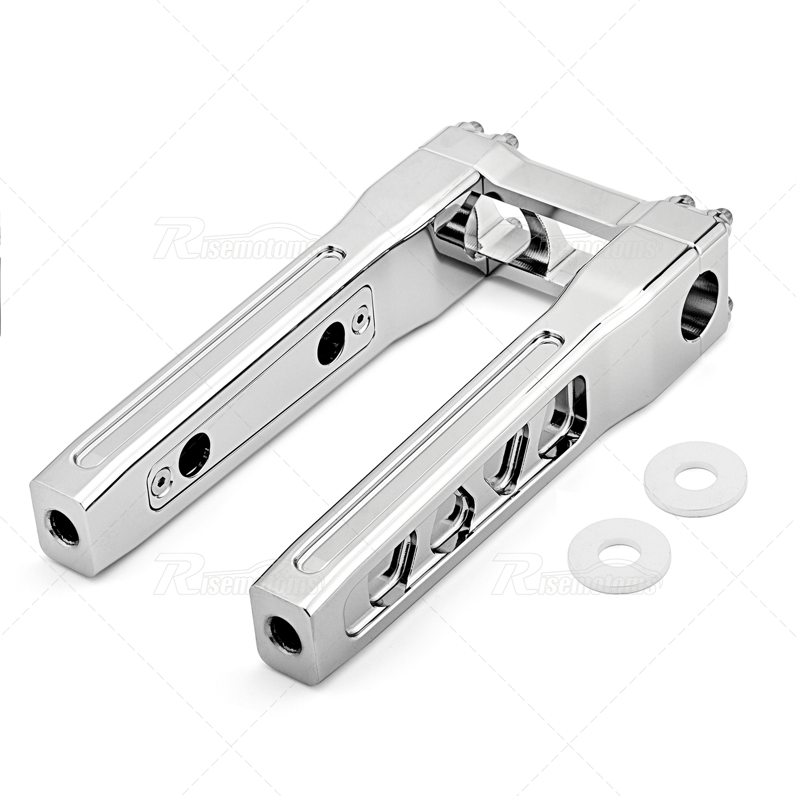 2"14" Straight Handlebar Riser For Harley Sportster XL 883 1000 1200