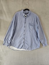 Vineyard Vines Blue Slim Fit Crosby Button Down Shirt Men's Size XXL Casual