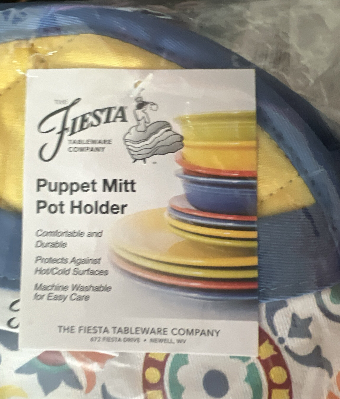 Fiesta Tablewear Company Pot Holders Set Of 2