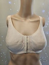 ABC Post Mastectomy Bra Front Closure, Beige Sz 36A Nwt