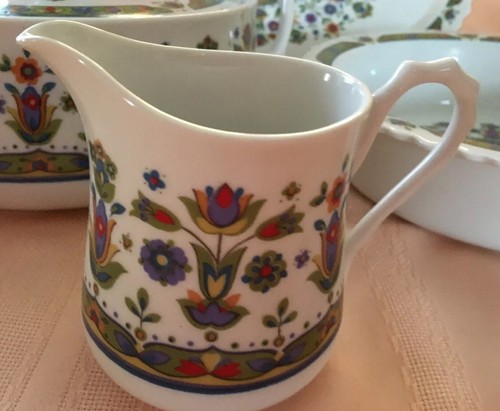 Sango One World Hellespont 8001 Tureen Platter Vegetable Bowl Creamer Japan* - Picture 4 of 8