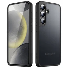 JETech Matte Case for Samsung Galaxy S24 5G, Frosted Translucent Back Slim Cover