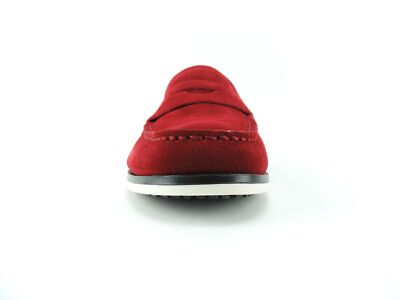 Alfani Sawyer slip-on penny loafers red leather size 8.5 Alfani Men main image 3