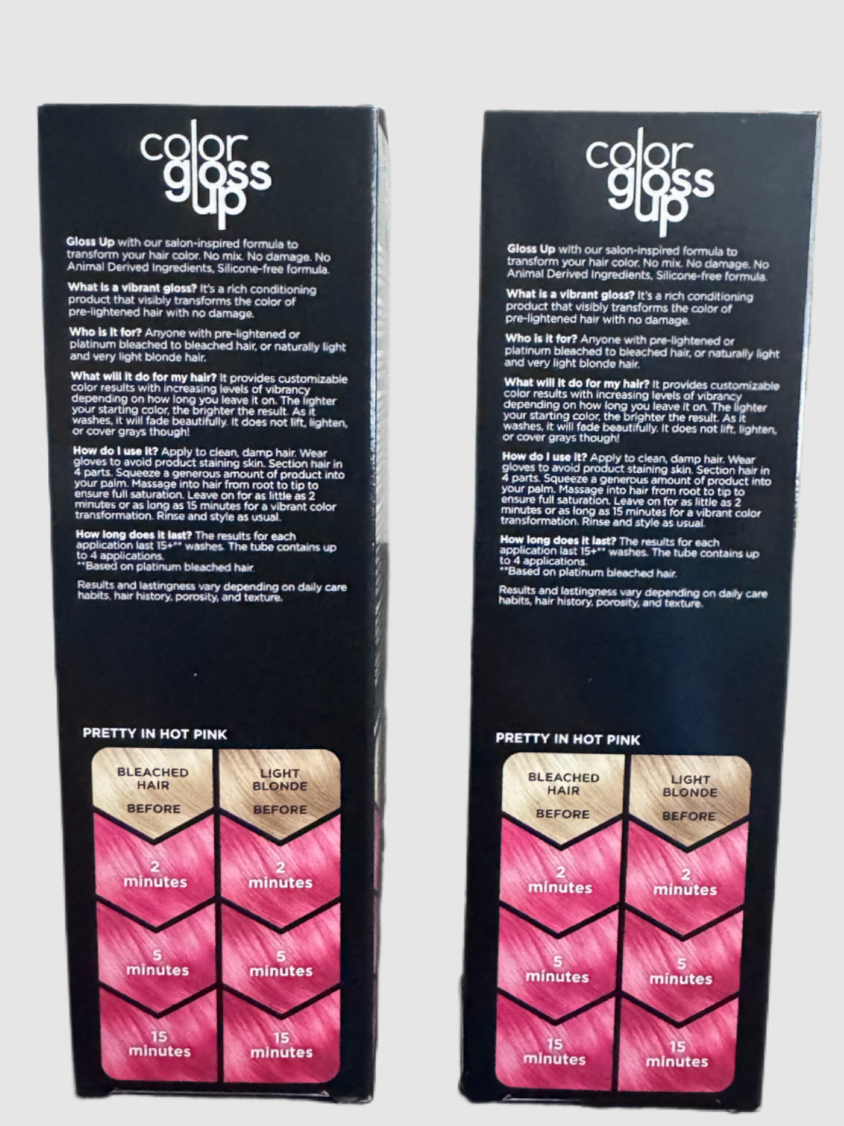 Clairol - Color Gloss Up Pretty in Hot Pink Hair Color, 4.3 fl oz &ndash; 2 Pack (NEW)