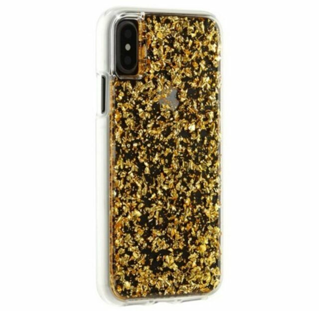 Case Mate Karat Rose Gold 24k Flakes Case For Iphone X For Sale Online Ebay
