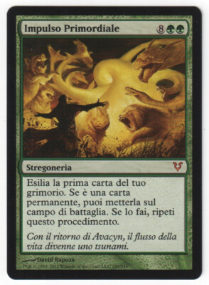 PRIMORDIAL IMPULSE - PRIMAL SURGE - MINT - IT - RETURN OF AVACYN