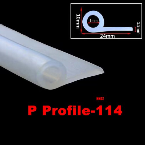 Silicone Rubber P Profile Sealing Strips Oven Cooker Door Seals Gaskets Replace - Picture 131 of 175
