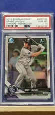 Grant Lavigne - 2018 Bowman Chrome Draft Refractor  PSA 10  
