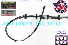    18" Corsair RMx Shift 1200W Mini 6-Pin to Five SATA III Power Cable