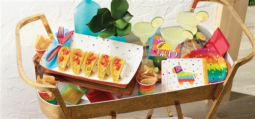 Fiesta Fun Lunch Napkins 16 Pack Cinco De Mayo Party Supplies Decorations - Picture 3 of 3