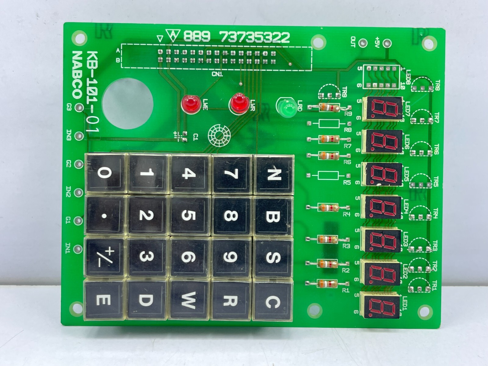 NABCO KB-101-01 889 73735322 PCB Circuit Board Card