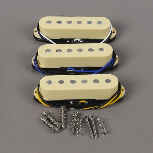 Pastilla para guitarra eléctrica FLEOR ST Alnico5 bobina única cuello escalonado/medio/puente - Imagen 33 de 33