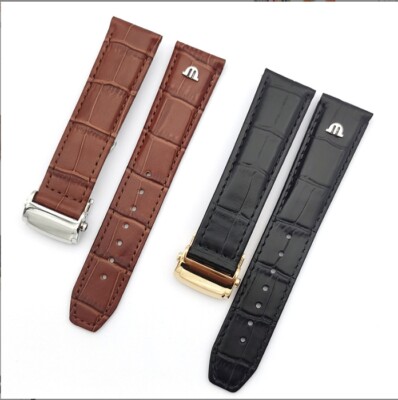 Leather Watch Band Strap 20 22mm for Maurice Lacroix PONTOS PT6148 6168  MP6347