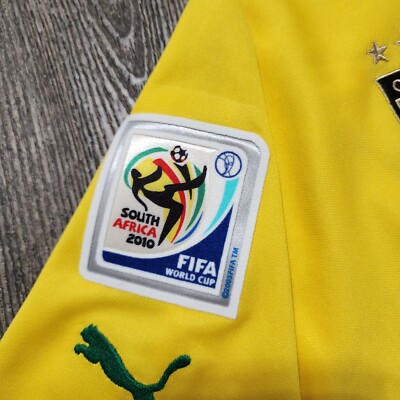 2010 Puma Cameroon Away Soccer Jersey Samuel Eto'o Men L Africa