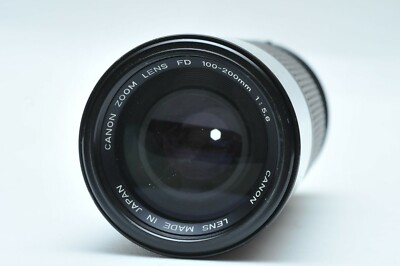 Objectif Canon FD 100-200mm F/5.6 S.C. – Zoom Téléphoto – Occasion