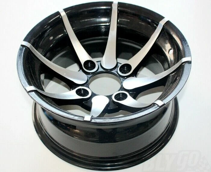 Pair 25X8 – 12 12" Inch Front ALLOY Wheel Rim Quad Dirt Bike ATV Buggy UTV - Image 2 of 4