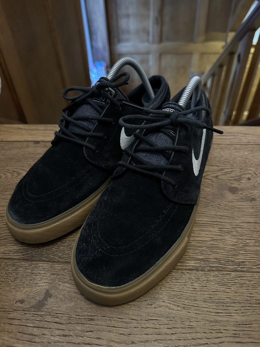 Nike sb janoski black brown outlet gum