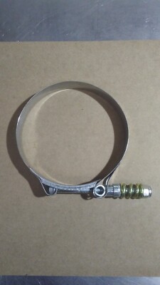 IDEAL TRIDON 306.  3.06'' - 3.37'' 2-PC's STAINLESS SPRING T-BOLT CLAMPS 306S