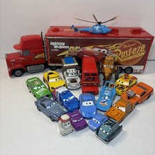 Huge Lot Of 18 Disney Pixar Cars Movie Vehicles Piston Cup Cars No Duplicates