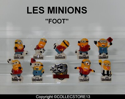 FEVES LES MINIONS FOOTBALL COMPLETE SERIES