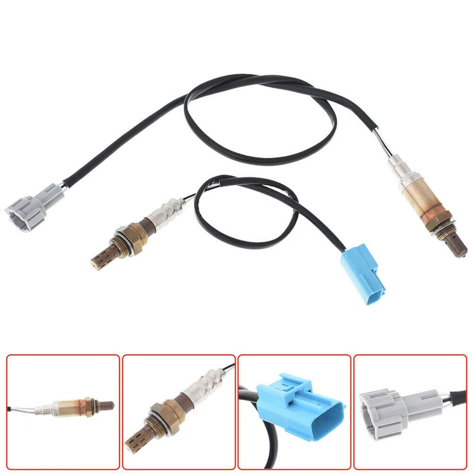 Sensor de oxigênio upstream + downstream para Nissan Frontier 2.4L L4 2002-2004 2 peças - Imagem 3 de 4