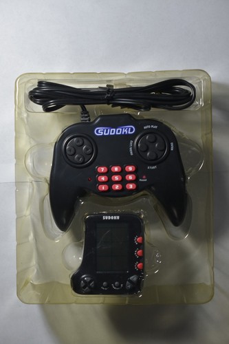New In Box Sudoku Plug N Play TV Video Game With Bonus Sudoku Keychain - Picture 7 of 10