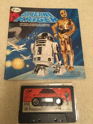 Stjerne Krigen Star Wars danish radio play 1982 REMUS Learn and Listen vintage