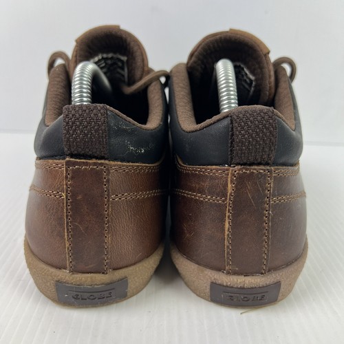 Globe GS Chukka Leather Skate Shoes Mens US 8 Brown - Picture 2 of 7